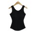 V-neck figure enhancing tank top