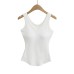 V-neck figure enhancing tank top