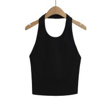 Sexy Backless High-Elasticity Top with Ties for Women