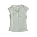 Irregular Oblique Collar Shoulder T-Shirt