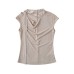 Irregular Oblique Collar Shoulder T-Shirt