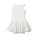 Sleeveless Front Twist Button Short Dress