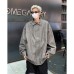 Retro PU leather trendy loose jacket