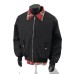 Fake two jacket men's splicing color collision loose