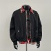 Fake two jacket men's splicing color collision loose
