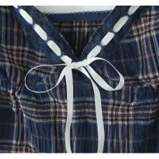 Drawstring Butterfly Strap Top Small Strap