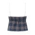 Drawstring Butterfly Strap Top Small Strap