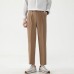 Casual men's small footed high-end drape suit pants