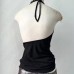 Design Slimming Pure Desire Style Halter Neck Strap Top