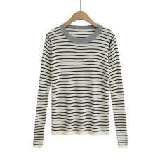 Striped loose top