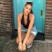 Soft and Comfortable Elastic Strapless V-neck Camisole for Women Summer