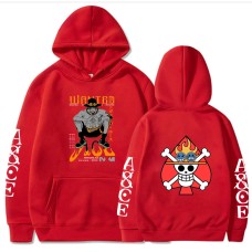 One Piece Film Red Ace Hoodie Sweatshirt