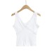 Lace Trim Short Crop Tank Top