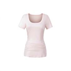 Slim fit short sleeved top
