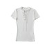 Elastic Fitted Chain Design V-neck Short-sleeved Top Elastic Fitted Chain Design V-neck Short-sleeved Top