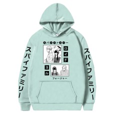 Hoodie with Yor Forger Lloyd Forger Yor Forger and Anya Forger Design