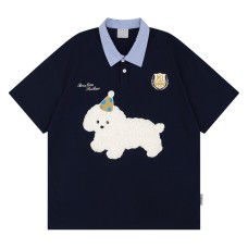 Short Sleeve T-Shirt for Men and Women Summer Polo Shirt