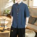 Thai Traditional Clothing for Men | Ethnic Top | Yunnan Travel Wear