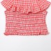 Women's Clothing INS Internet Celebrity VICHY Plaid Top