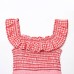 Women's Clothing INS Internet Celebrity VICHY Plaid Top