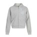 Retro Butterfly Embroidery Hooded Cardigan Unisex Loose Casual Jacket