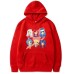 Fairy Tail Printed Fleece Hoodie Hooded Sweatshirt