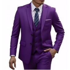 Men's Business Casual Suit Set for Wedding Dress Three-Piece Suit