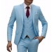 Men's Business Casual Suit Set for Wedding Dress Three-Piece Suit