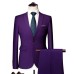 Business Casual Suit Set -  Style Slim Fit Men's Two-Piece Suit