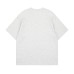 Cartoon Print Short Sleeve T-Shirt Unisex Loose Crew Neck