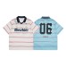 Polo Collar Jersey T-Shirt for Men and Women Summer Casual Loose Short Sleeve