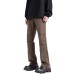 Men's slim and slightly flared pants with a sense of drape