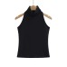 High-neck Backless Crop Top