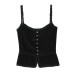Slimming Clover Button Decorative Strap