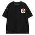 Retro Pocket Short Sleeve Unisex T-Shirt  Slim Fit  Shell Collar