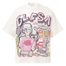 Short Sleeve Campus Trendy Outfit High Street Design T-Shirt