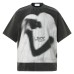 High Street Abstract Print Short Sleeve T-Shirt Loose  Half Sleeve
