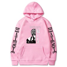 Death Note Loose Fleece Hooded Sweatshirt