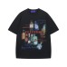 Short Sleeve T-Shirt Men's Loose Casual Couple Unique Half Sleeve Tee