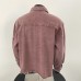 Retro unisex pink denim jacket for men and women