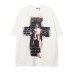 Washed Short Sleeve T-Shirt Men's Loose Retro 