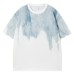 Short Sleeve T-Shirt for Men and Women Summer Loose Couple Casual Tee