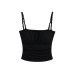 Ruffled Strapless Crop Top