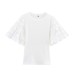Women's Hollow-out Embroidered Top