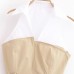 Women's Clothing INS Internet Celebrity Versatile Classic New Women's Clothing Halter Neck Splicing Top