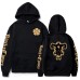 Black Clover Burakku Asuta Hooded Two-Sided Sweatshirt