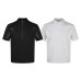 Stand Collar Short Sleeve T-Shirt Unisex Summer Cleanfit Sporty Loose