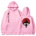 Naruto Printed Fleece-lined Cotton Hoodie