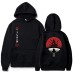 Naruto Printed Fleece-lined Cotton Hoodie