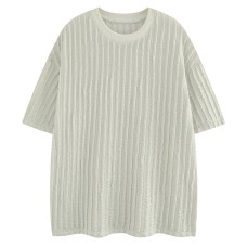 Short Sleeve Loose Round Neck Half Sleeve Men's Tee